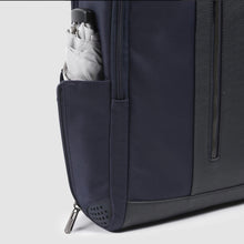 Carica l'immagine nel visualizzatore di Gallery, Piquadro zaino tessuto e pelle