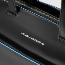 Carica l'immagine nel visualizzatore di Gallery, Piquadro borsa da lavoro Blue Square