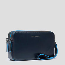 Carica l'immagine nel visualizzatore di Gallery, Piquadro pochette da polso Blue Square