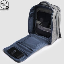 Carica l'immagine nel visualizzatore di Gallery, Piquadro zaino hexagon da viaggio modulare 2 in 1 porta pc 15,6"