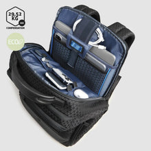 Carica l'immagine nel visualizzatore di Gallery, Piquadro zaino hexagon da viaggio modulare 2 in 1 porta pc 15,6"