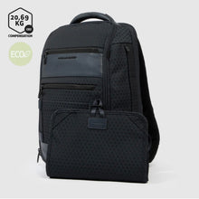 Carica l'immagine nel visualizzatore di Gallery, Piquadro zaino da viaggio modulare hexagon porta pc 15,6"