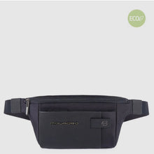 Carica l'immagine nel visualizzatore di Gallery, Marsupio Piquadro tessuto e pelle linea Brief