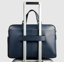 Carica l'immagine nel visualizzatore di Gallery, Piquadro cartella in pelle porta PC