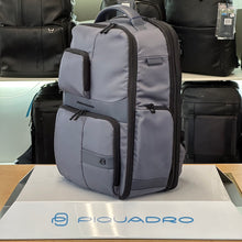 Carica l'immagine nel visualizzatore di Gallery, Piquadro zaino tessuto espandibile