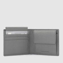 Carica l'immagine nel visualizzatore di Gallery, Piquadro portafoglio uomo corto con porta monete Modus
