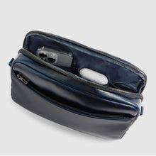 Carica l'immagine nel visualizzatore di Gallery, Piquadro tracolla uomo orizzontale Blue Square