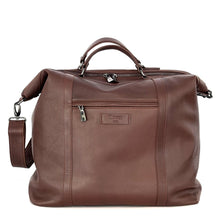 Carica l'immagine nel visualizzatore di Gallery, Borsone in pelle Bruno Rossi weekender bag
