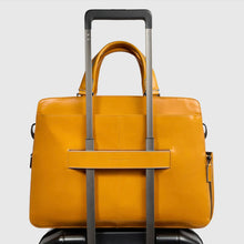 Carica l'immagine nel visualizzatore di Gallery, Piquadro cartella a due manici blue Square