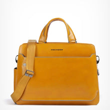 Carica l'immagine nel visualizzatore di Gallery, Piquadro cartella a due manici blue Square