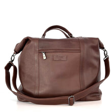 Carica l'immagine nel visualizzatore di Gallery, Borsone in pelle Bruno Rossi weekender bag