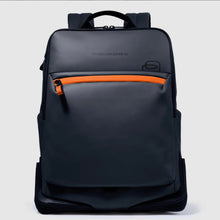 Carica l'immagine nel visualizzatore di Gallery, Piquadro zaino in tessuto gommato porta pc 15,6"