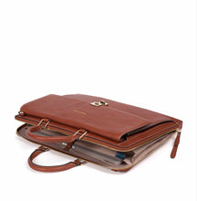 Carica l'immagine nel visualizzatore di Gallery, Piquadro cartella sottile porta computer a due manici Dafne