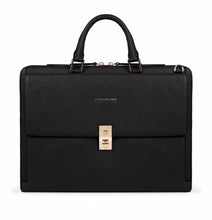 Carica l'immagine nel visualizzatore di Gallery, Piquadro cartella sottile porta computer a due manici Dafne