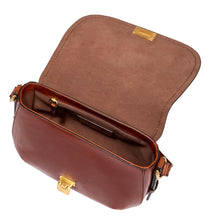Carica l'immagine nel visualizzatore di Gallery, The Bridge borsa a tracolla con patta e chiusura accessorio art 04211401
