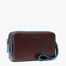 Carica l&#39;immagine nel visualizzatore di Gallery, Piquadro pochette da polso Blue Square
