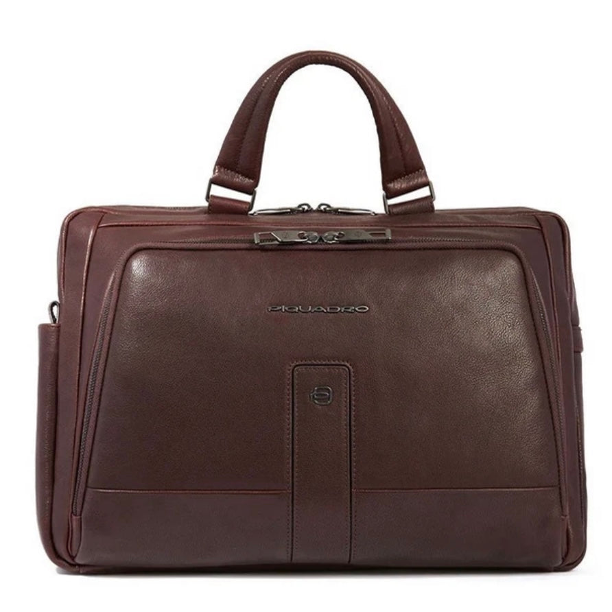 Piquadro cartella in pelle porta PC