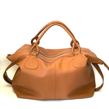 Carica l&#39;immagine nel visualizzatore di Gallery, Borsone da viaggio piccolo in pelle
