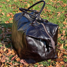 Carica l&#39;immagine nel visualizzatore di Gallery, Borsone da viaggio in pelle

