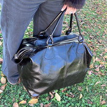 Carica l&#39;immagine nel visualizzatore di Gallery, Borsone da viaggio in pelle
