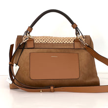 Carica l'immagine nel visualizzatore di Gallery, Loristella borsa Kendall  scamosciata e rafia 2735PT
