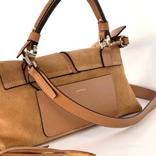 Carica l'immagine nel visualizzatore di Gallery, Loristella borsa Kendall in suede con frange 2737CAF
