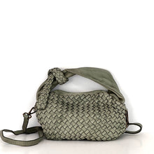 Carica l'immagine nel visualizzatore di Gallery, Borsa con nodo mini tote bag in pelle
