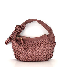 Carica l'immagine nel visualizzatore di Gallery, Borsa con nodo mini tote bag in pelle
