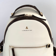 Carica l'immagine nel visualizzatore di Gallery, Zaino donna L'Atelier du Sac col bianco
