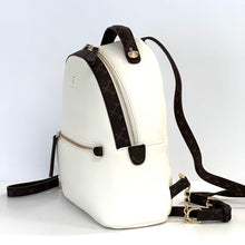 Carica l'immagine nel visualizzatore di Gallery, Zaino donna L'Atelier du Sac col bianco
