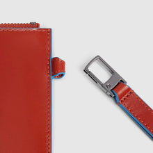 Carica l'immagine nel visualizzatore di Gallery, Piquadro Pochette uomo sottile porta iPad® Blue Square AC6510B2 cuoio
