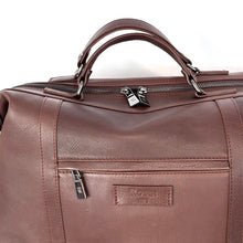 Carica l'immagine nel visualizzatore di Gallery, Borsone in pelle Bruno Rossi weekender bag

