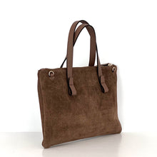 Carica l'immagine nel visualizzatore di Gallery, Loristella borsa scamosciata Ruby col. cioccolato
