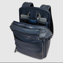 Carica l'immagine nel visualizzatore di Gallery, Piquadro zaino in pelle porta PC 15,6 " linea SOLM
