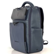 Carica l'immagine nel visualizzatore di Gallery, Piquadro zaino in pelle porta PC 14 " linea AEL
