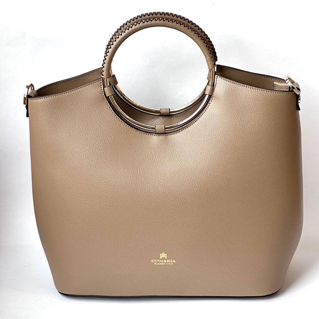 Cuoieria Fiorentina Oblò tote bag
