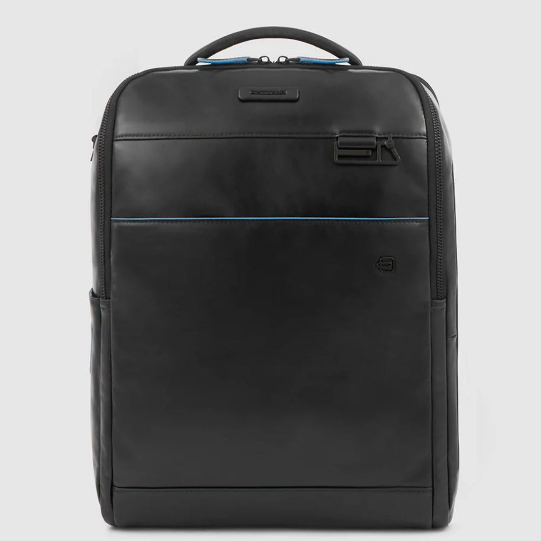 Piquadro zaino in pelle porta PC 15,6