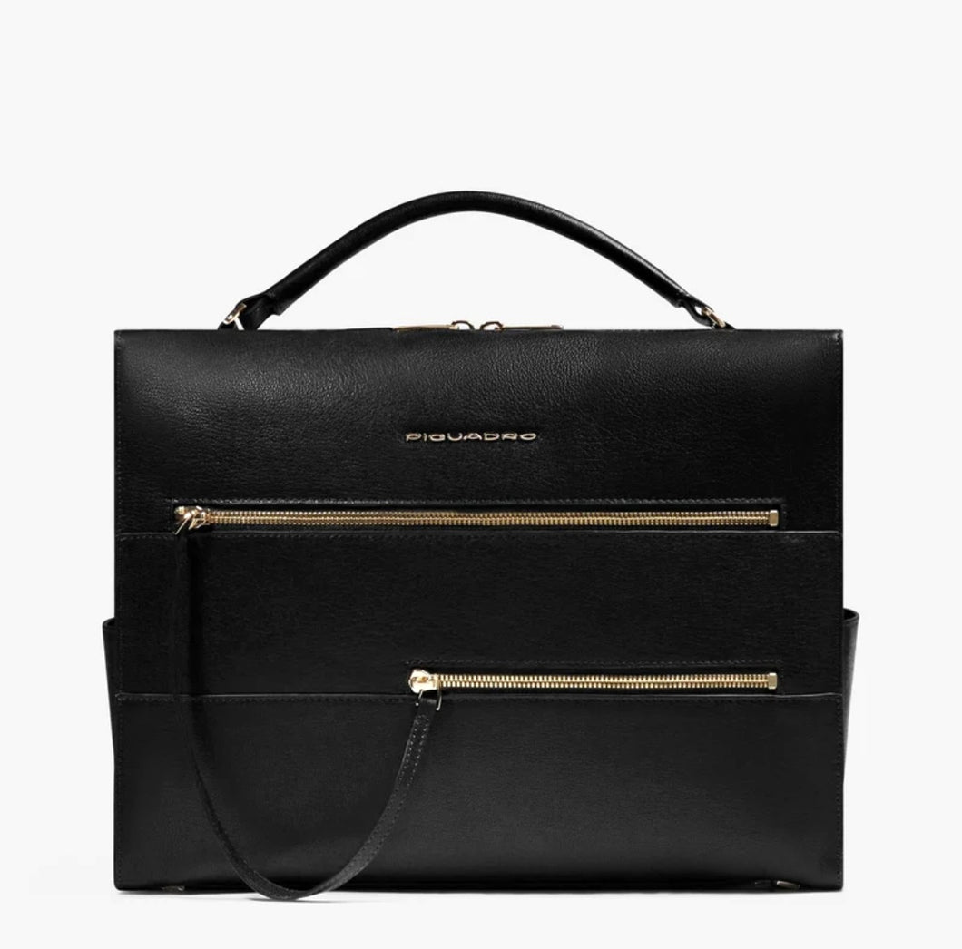 Piquadro borsa donna da ufficio porta pc 14