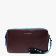 Carica l&#39;immagine nel visualizzatore di Gallery, Piquadro pochette da polso Blue Square
