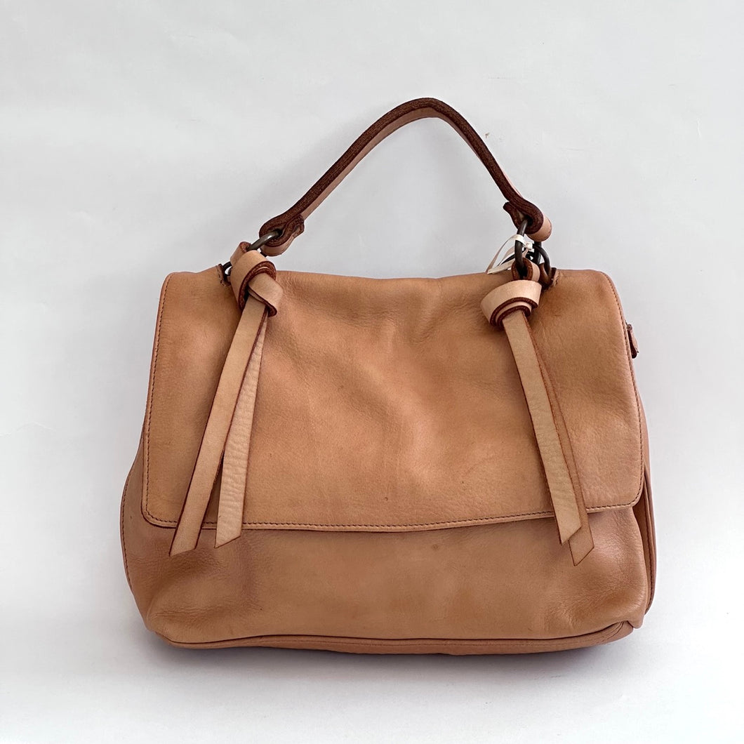 Borsa vintage a postina con laccetti