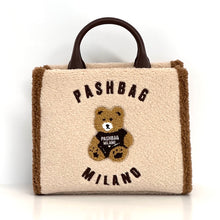 Carica l'immagine nel visualizzatore di Gallery, Pashbag borsa Teddy beige grande
